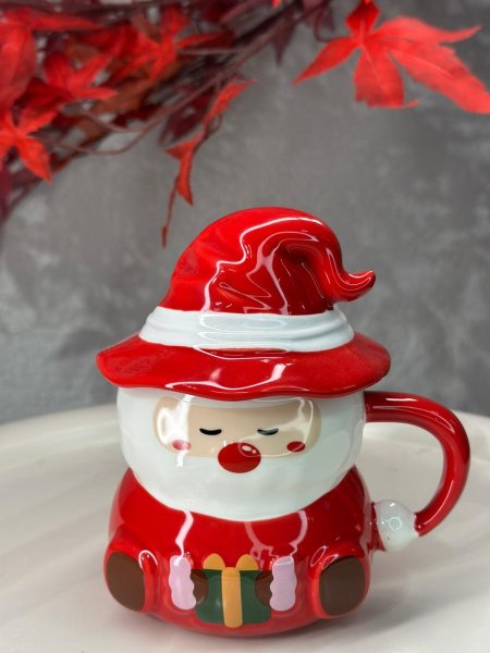 ماج بابا نويل مع طاقيه